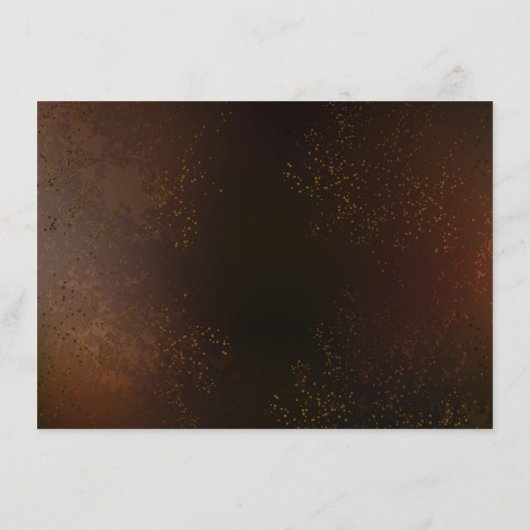 Carte D'accompagnement Steampunk Rusty Background (Dos)