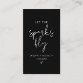 Carte D'accompagnement STELLA Sparkler Envoyer, laisser Sparks Fly Card (Devant)