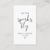 Carte D'accompagnement STELLA Sparkler Envoyer, laisser Sparks Fly Card (Devant)