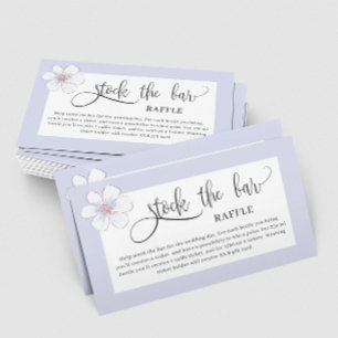 Carte D'accompagnement Stock de fleurs de lilas pour la barre de Shower d