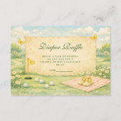 Carte D'accompagnement Storybook Golf Diapper Raffle (Devant)