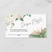 Carte D'accompagnement Storybook Thème Nouveau Chapitre Diaper Raffle (Devant)