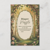 Carte D'accompagnement Storybook Woodland Forest Raffer Diapper (Devant)