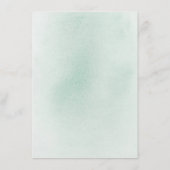 Carte D'accompagnement Succulent Verdure Or Feuilles Mariages Détails En (Dos)