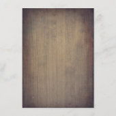 Carte D'accompagnement Succulents rustiques Informations sur les Mariages (Dos)