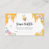 Carte D'accompagnement Sucré comme peut Bee Diaper Raffle (Devant)
