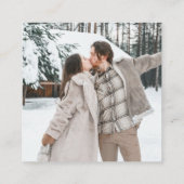 Carte D'accompagnement Suède Mariage de passeport QR (Dos)