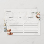 Carte D'accompagnement Sugar Coat It Basic Recette Card (Devant / Derrière)