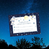 Carte D'accompagnement Suggestions de nom de minuit dans l'espace extra-a