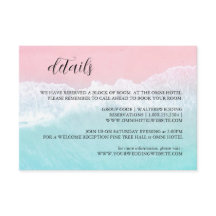 Summer Blue, Pink Ocean Beach Détails