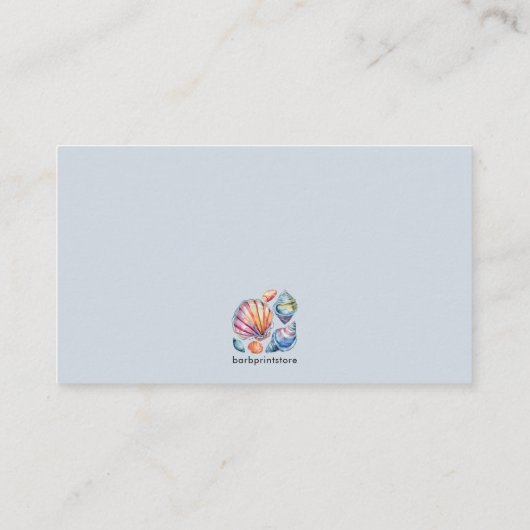 Carte D'accompagnement Summer Ocean Beach Wedding QR Code Détails (Dos)