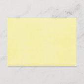 Carte D'accompagnement  Sunflower mariages (Dos)