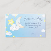 Carte D'accompagnement Sur la Lune et les étoiles (Devant)