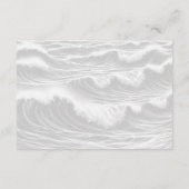 Carte D'accompagnement Surf Mariage en couple (Dos)