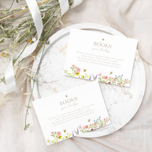 Carte D'accompagnement Sweet As Can Bee Modern Minimal Livres pour bébé