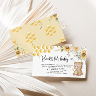 Carte D'accompagnement Sweet as peut abeilles des livres pour bébé billet