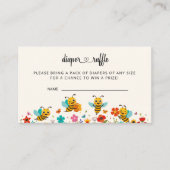 Carte D'accompagnement Sweet as peut être couche tombole billet boîte ca (Devant)