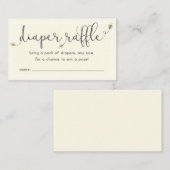 Carte D'accompagnement Sweet as peut être tombole de couche (Devant / Derrière)