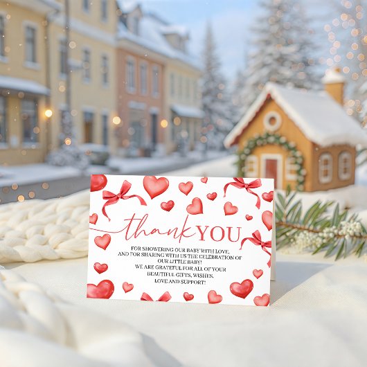 Carte D'accompagnement Sweetheart Thank  You Card