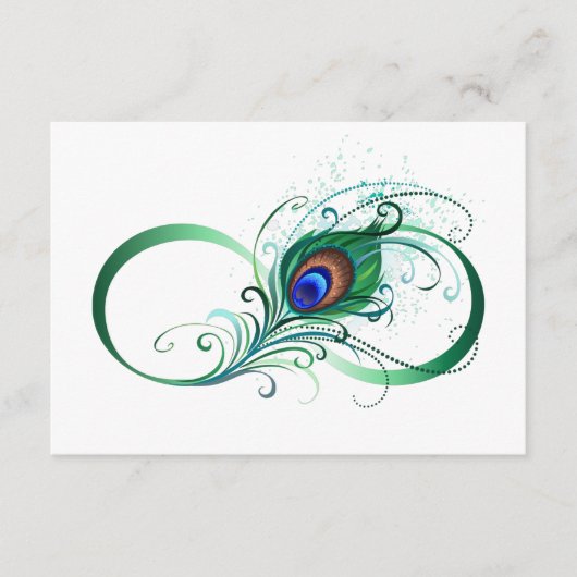 Carte D'accompagnement Symbole de l'Infinity (Devant)