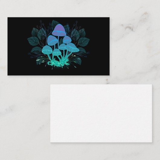 Carte D'accompagnement Tabourets dans Bushes (Devant / Derrière)