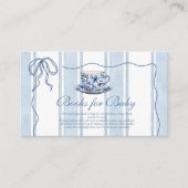 Carte D'accompagnement Tea With The Mom To Be Baby shower Livres pour béb (Devant)