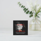 Carte D'accompagnement Teamwork Basketball Motivational Inspirational (Debout devant)