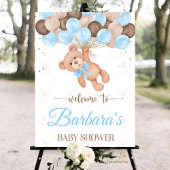 Carte D'accompagnement Teddy Bear Baby shower Nous pouvons à peine attend