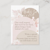 Teddy Bear Modern Boho Girl livre Baby shower