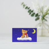 Carte D'accompagnement Teddy Bear with Gift - Diapers Raffer Ticket (Debout devant)