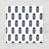 Carte D'accompagnement Téléphone cellulaire vintage (Dos)