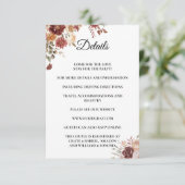 Carte D'accompagnement Terra Cotta Enclosure Card Details (Debout devant)