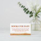 Carte D'accompagnement Terracotta Boho Abstrait Désert Demande de réserva (Debout devant)