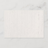 Carte D'accompagnement Terrain rustique forêt extérieure détails du maria (Dos)