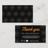 Carte D'accompagnement Texas Halloween Spider Web Thank yall Card (Devant / Derrière)