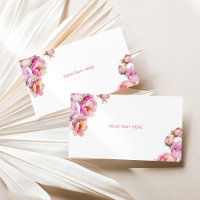 Texte personnalisé Fuchsia pink