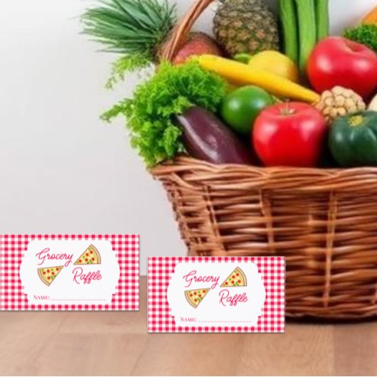 Carte D'accompagnement That's Amore Bridal Shower Raffle Ticket