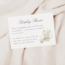 Thé de mariage floral coloré