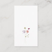 Carte D'accompagnement Thé floral (Dos)