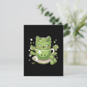 Carte D'accompagnement thé vert matcha (Debout devant)