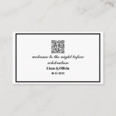 Carte D'accompagnement These Kids Are Getting Married The Night Before (Dos)