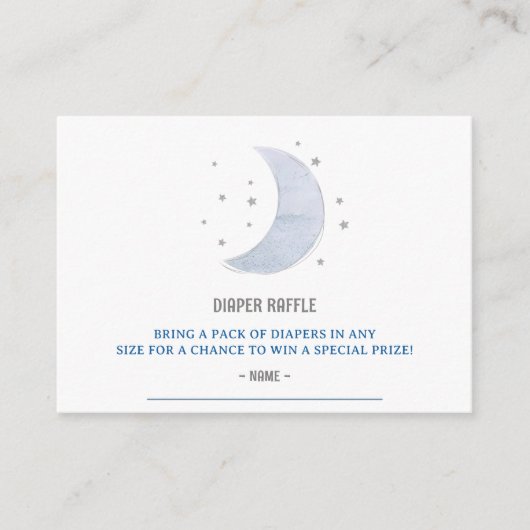 Carte D'accompagnement Ticket de Baby shower Déchets de l'espace extra-at (Devant)