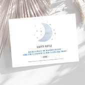 Carte D'accompagnement Ticket de Baby shower Déchets de l'espace extra-at