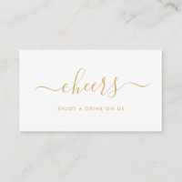 Ticket de boissons gratuites avec un script simple