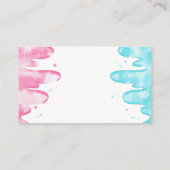 Carte D'accompagnement Ticket de rabat à couches de glace (Dos)