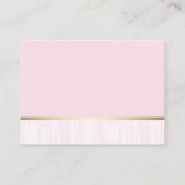 Carte D'accompagnement Ticket de rabat de la Princesse Ballerina ethnique (Dos)