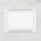 Carte D'accompagnement Ticket de rabat de princesse ethnique (Dos)