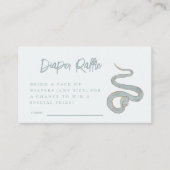 Carte D'accompagnement Ticket de raffe de la couche de serpent (Devant)