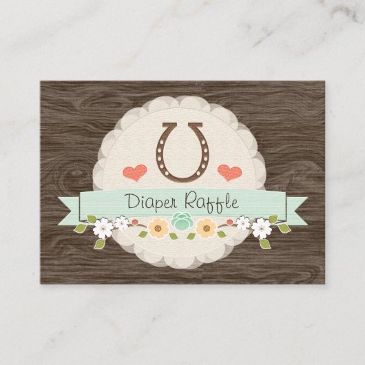 Carte D'accompagnement Ticket de tirage au sort de la couche occidentale  (Devant)