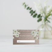 Carte D'accompagnement Ticket de tombola de couche pour Baby Shower Roses (Debout devant)